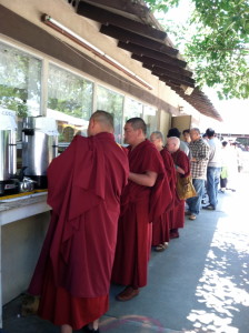 Monks at the Buddhist Conference in Sacramento CA 2011